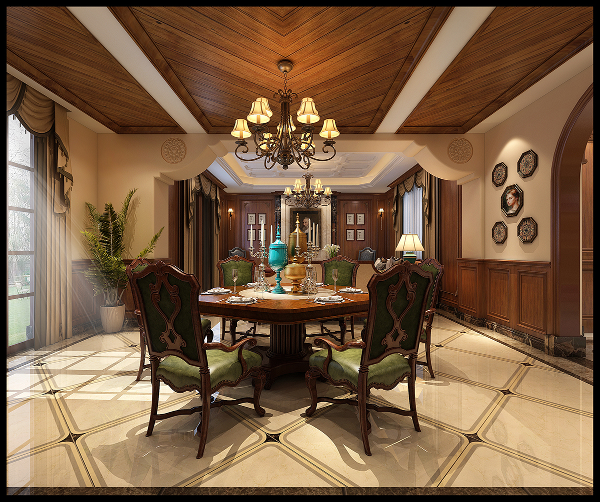 别墅装修案例效果图