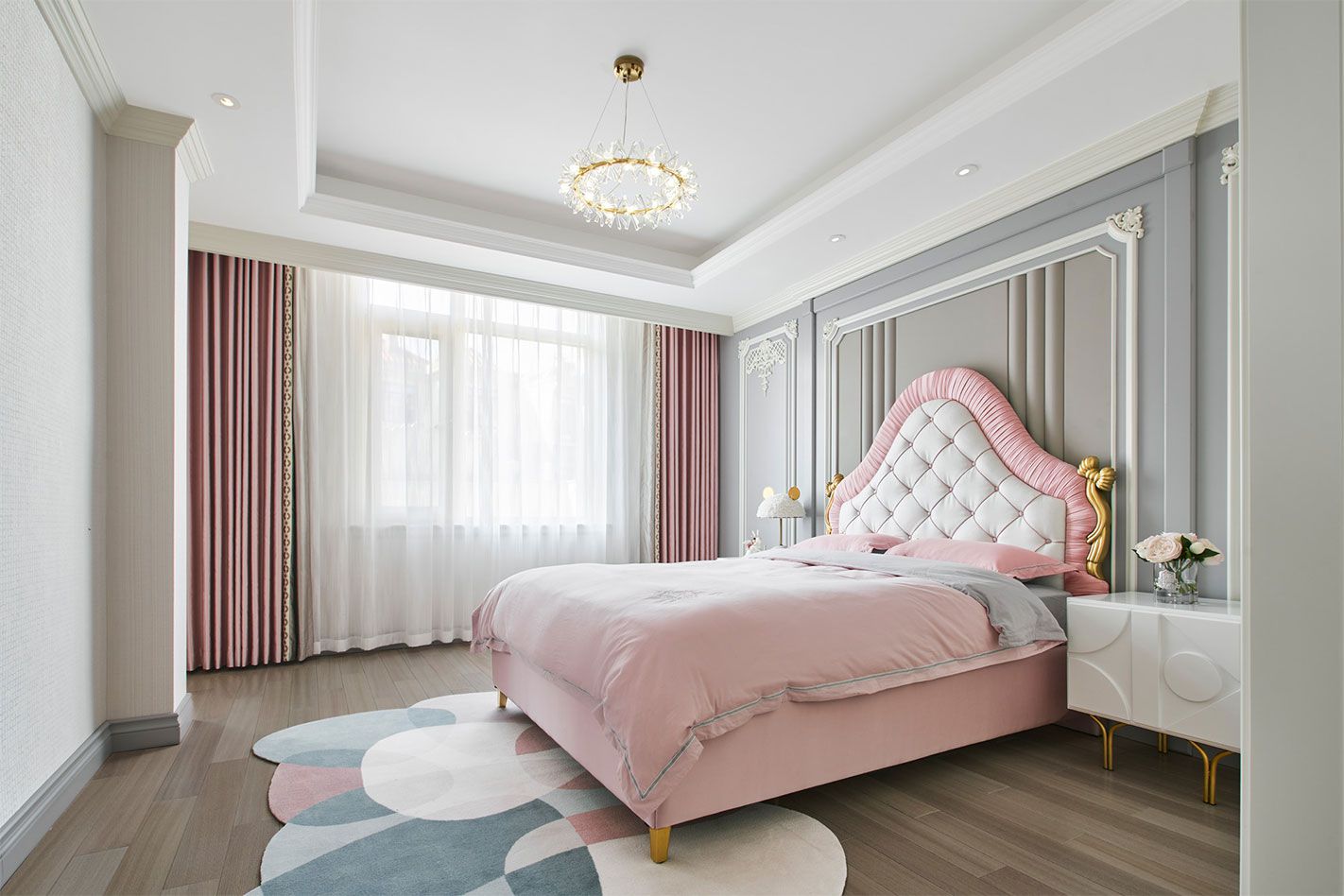 客厅餐厅卧室儿童房卧室休闲娱乐室设计说明本案共有四层,负一层主要